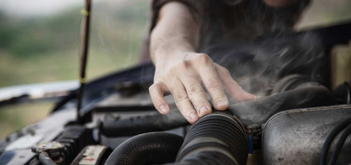 Problème de surchauffe du moteur